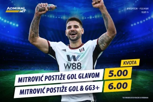 Brajton omiljena Mitrova žrtva, evo kako da iskoristite bonus na AdmiralBetu!